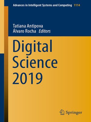 cover image of Digital Science 2019